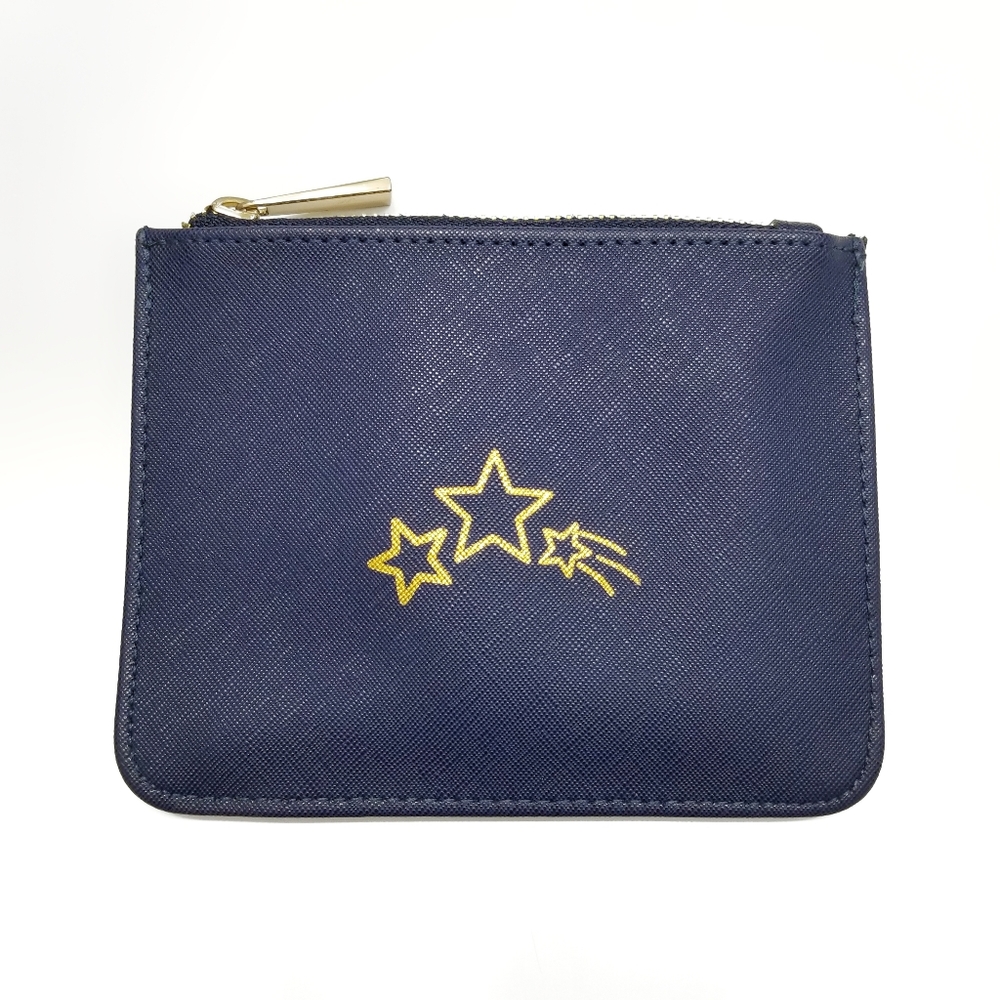 ✨SALE✨ Wish Upon a Star Navy & Gold Cosmetic Bag
